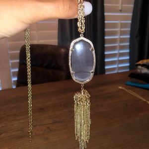 Kendra Scott long hanging necklace